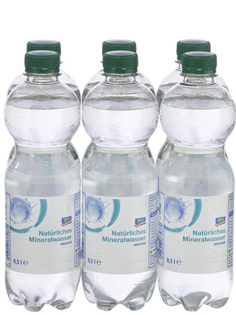 Mineralwasser 24/0,5L PET