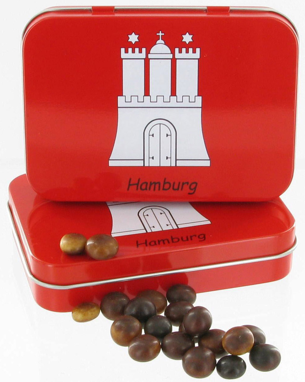 Schokoladen-Perlen in Hamburg Schmuckdose
