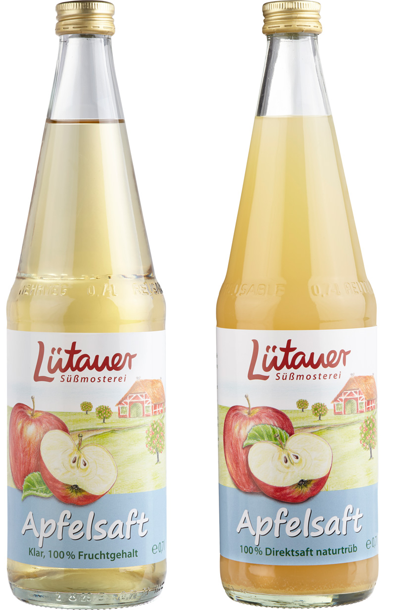 Lütauer Apfelsaft 6/0,7L