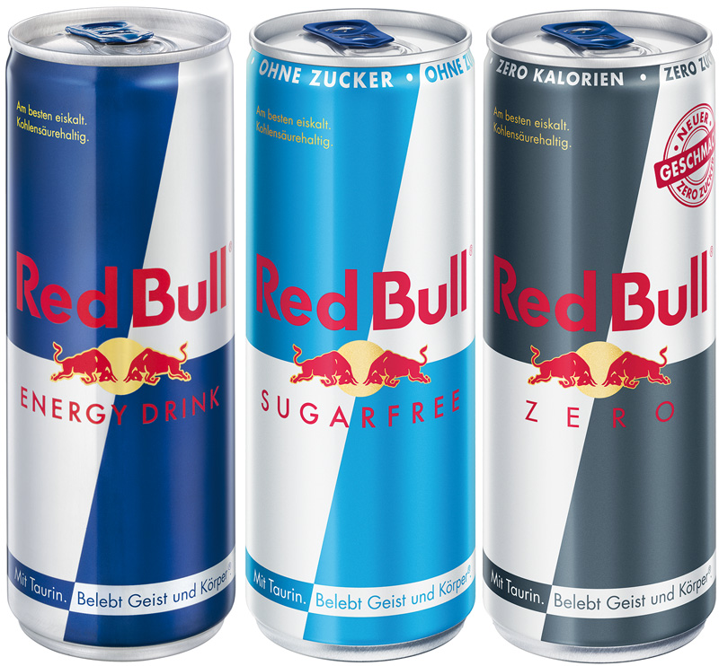 Red Bull 4/0,25L Dosen