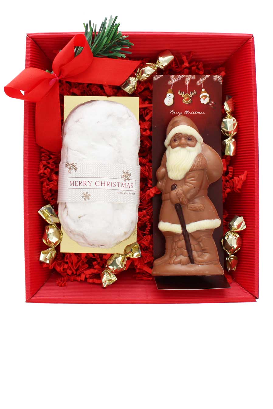 Weihnachtsschale rot