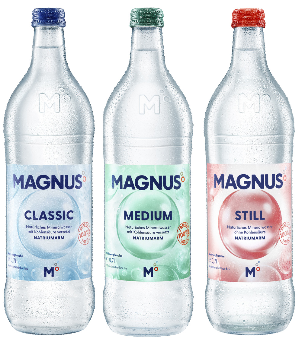 MAGNUS Mineralbrunnen 12/0,7L Glas