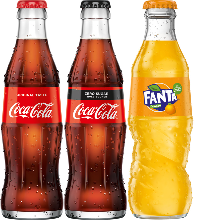 Coca Cola, Fanta, Sprite...24/0,2
