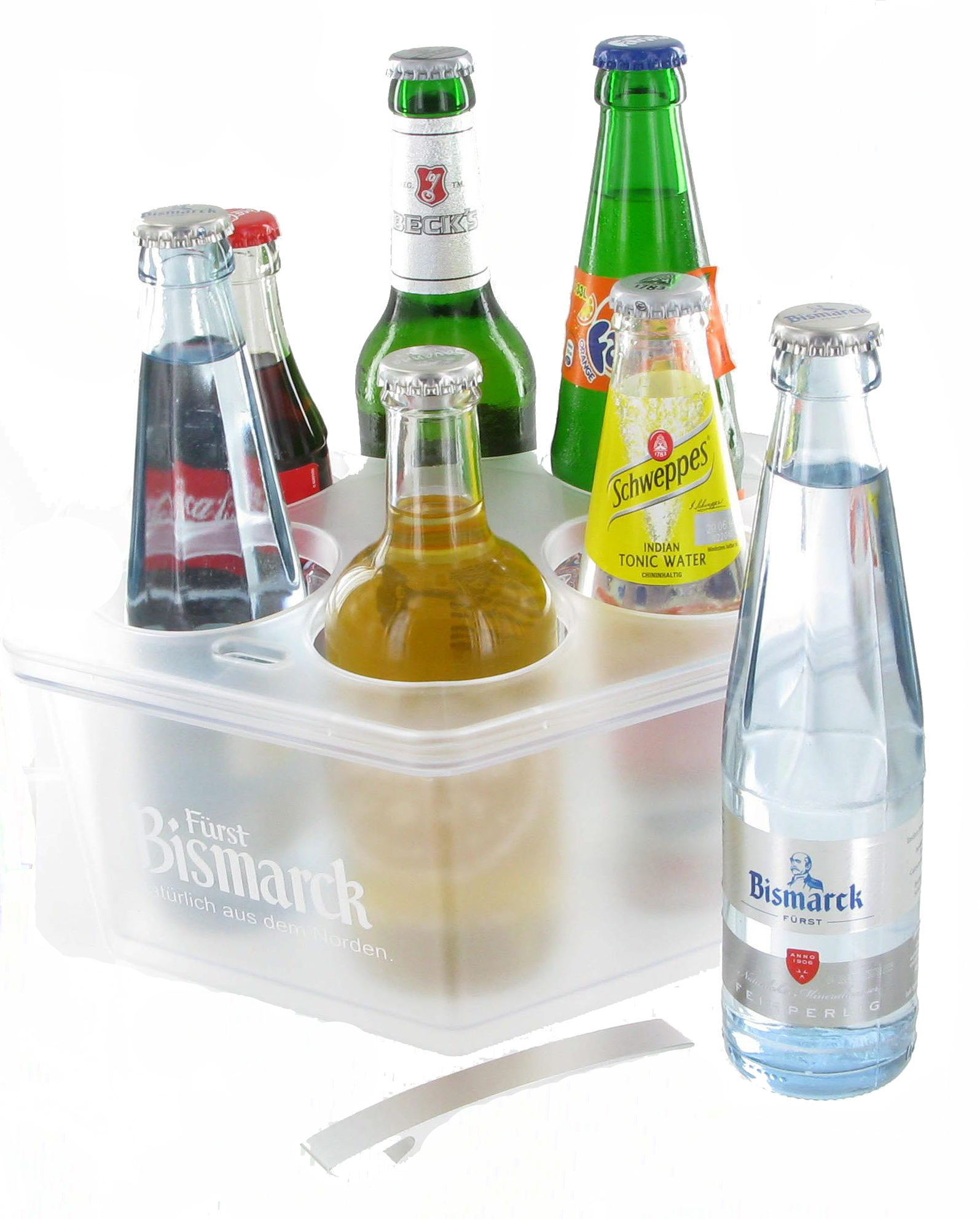 Flaschenkühler + Kapselheber