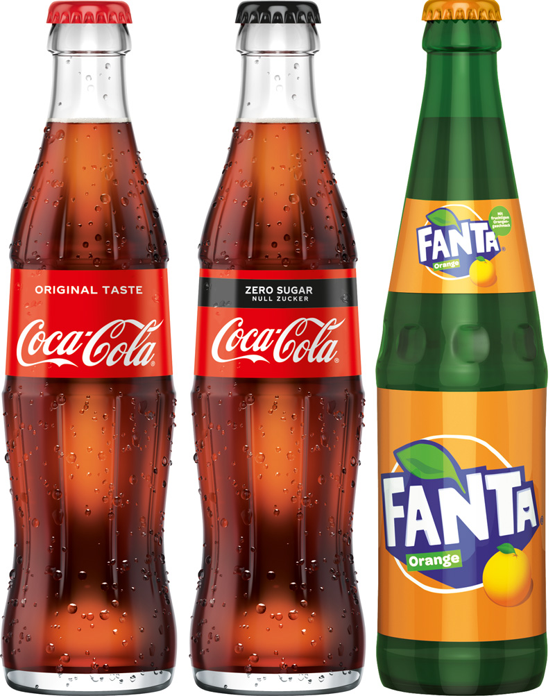Coca Cola, Fanta, Sprite...24/0,33L