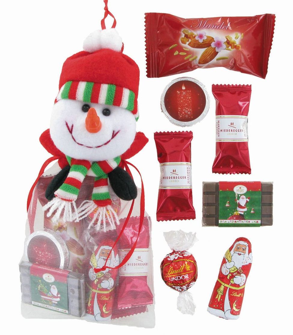 Mr. SNOWMAN Schneemann-Confiseriegeschenk